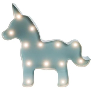MARQUEE LIGHTS LED Dekolicht »Unicorn«, 13 flammig, Leuchtmittel LED-Modul   LED fest integriert, Wandlampe, Tischlampe Einhorn, Tier, Ponny 13 Leuchtmittel - 23x23 cm