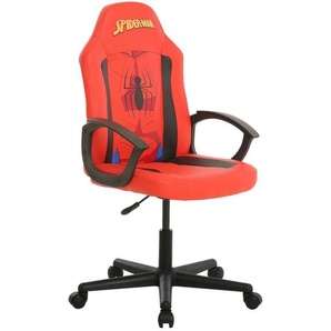 Marvel Gamingstuhl Marvel, Gelb, Rot, Schwarz, Kunststoff, Textil, Graphik, Drehkreuz, 60x98.5-108x63.6 cm, Typenauswahl, inklusive Armlehnen, Kinder-