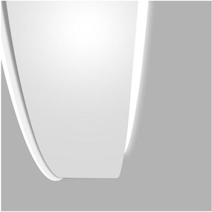 Talos Badezimmerspiegelschrank Talos Silver Picasso Style austauschbare LED-Beleuchtung, Ø80 cm