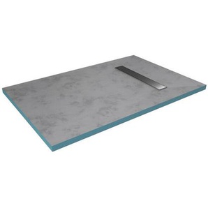 Marwell Duschelement plano 90x140x4 cm- befliesbare Duschwanne - befliesbare Duschtasse - befliesbar