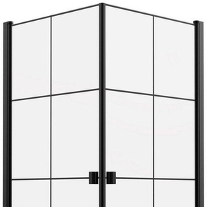 Marwell Eckdusche Clean line, BxT: 90x90 cm, Einscheibensicherheitsglas, mit Eckeinstieg