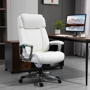 Massage-Bürostuhl 6-Punkt-Massage-Drehstuhl ergonomischer Stuhl mit Kopfstütze und Armlehnen