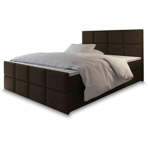 MASSENO Boxbett mit Bettkasten Ariel ¦ braun ¦ Maße (cm): B: 160 H: 98