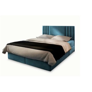 MASSENO Boxbett mit Bettkasten Bres ¦ blau ¦ Maße (cm): B: 180 H: 98
