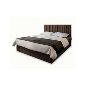 MASSENO Boxbett mit Bettkasten Bresel ¦ braun ¦ Maße (cm): B: 160 H: 98