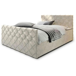 MASSENO Boxbett mit Bettkasten Mandi ¦ orange ¦ Maße (cm): B: 140 H: 98