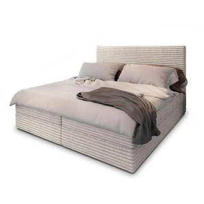 MASSENO Boxbett mit Bettkasten Pisa ¦ creme ¦ Maße (cm): B: 180 H: 98