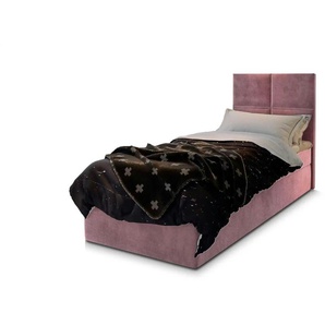 MASSENO Boxbett mit Bettkasten Lena ¦ rosa/pink ¦ Maße (cm): B: 100 H: 98
