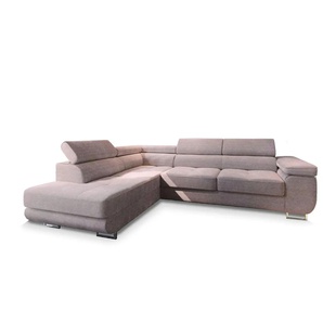 MASSENO Ecksofa mit Schlaffunktion Apiro ¦ lila/violett ¦ Maße (cm): B: 277 H: 90