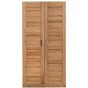 Massiv Kleiderschrank aus Kernbuche geölt 205 cm hoch