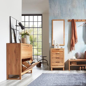 Massive Kommode Verwood 50 cm 50 x 79 x 38cm Braun