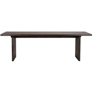 Massiver Esszimmer Tisch 240 cm breit Wangen Gestell