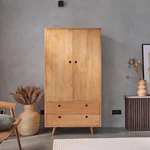 Massiver Mindi-Schrank 190