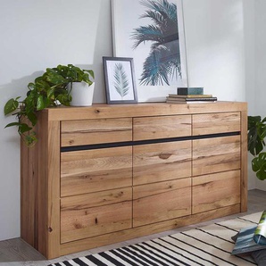 Massivholz Anrichte aus Wildeiche und Zerreiche 155 cm breit