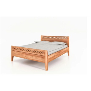 Massivholzbett  Erik ¦ holzfarben ¦ Maße (cm): B: 145 H: 92