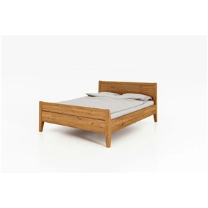 Massivholzbett  Erik ¦ holzfarben ¦ Maße (cm): B: 185 H: 92