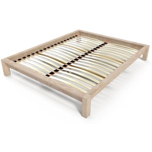 Holzbett 160x200 King Solid