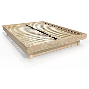 Massivholz-Plattformbett 2 Plätze - 160x200