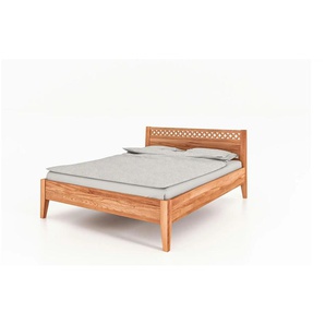 Massivholzbett  Erik ¦ holzfarben ¦ Maße (cm): B: 145 H: 92