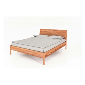 Massivholzbett  Greta ¦ holzfarben ¦ Maße (cm): B: 145 H: 95