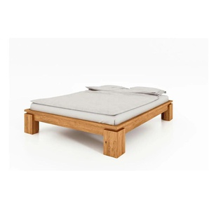 Massivholzbett ohne Kopfteil Theo ¦ holzfarben ¦ Maße (cm): B: 98 H: 36