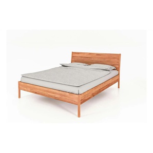 Massivholzbett  Greta ¦ holzfarben ¦ Maße (cm): B: 125 H: 95