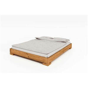 Massivholzbett ohne Kopfteil Felix ¦ holzfarben ¦ Maße (cm): B: 205 H: 22