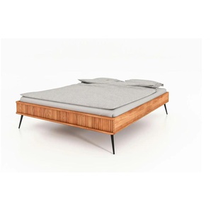 Massivholzbett ohne Kopfteil Nico ¦ holzfarben ¦ Maße (cm): B: 164 H: 41