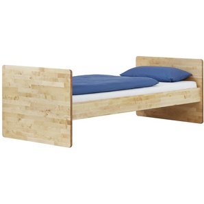 Massivholzbett STOR, Birke 140x200cm