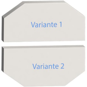 Matratzen nach Maß mit zwei schrägen Eckabschnitten oben