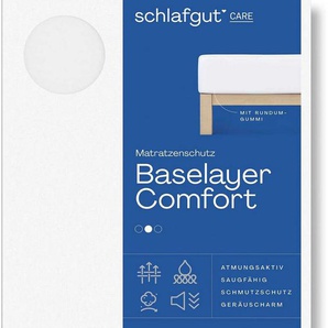 Matratzenauflage Baselayer Matratzenschutz Comfort Schlafgut, Wie ein Spannbettlaken