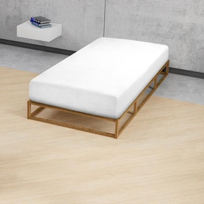 Matratzenauflage BIBERNA SLEEP & PROTECT Wasserundurchlässiges Molton-Spannbetttuch mit Silberausrüstung Matratzenzubehör Gr. 22 cm, B/L: 200 cm x 200 cm 1 St., weiß Matratzenschoner
