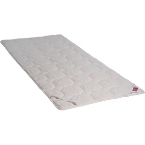 Matratzenauflage HEFEL Pure Wool Matratzenzubehör Gr. 10 cm - 40 cm, B/L: 90 cm x 200 cm 1 St., weiß Matratzenschoner