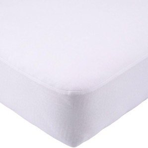 Matratzenauflage SETEX Kalmuck Matratzenzubehör Gr. 30 cm, B/L: 140 cm x 200 cm 1 St., weiß Matratzenschoner Matratzenzubehör für Matratzenhöhe bis 30 cm, mit Jerseyrand