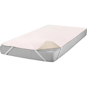 Matratzenauflage SETEX Matratzenauflage Molton Spann, SETEX, Baumwolle Matratzenzubehör Gr. B/L: 100 cm x 200 cm 4 St., beige (natur) Matratzenschoner Topper hautfreundliche Matratzenauflage, in 90x200 und 100x200 cm
