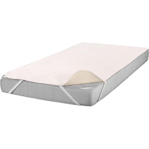 Matratzenauflage SETEX Matratzenauflage Molton Spann, SETEX, Baumwolle Matratzenzubehör Gr. B/L: 90 cm x 200 cm 4 St., beige (natur) Matratzenschoner Topper hautfreundliche Matratzenauflage, in 90x200 und 100x200 cm