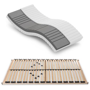 Matratzenset - Kaltschaummatratze  KSP-500 - Das Original + Lattenrost Max1 NV, Größe und Härtegrad wählbar