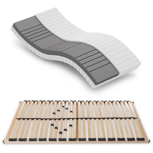 Matratzenset - Kaltschaummatratze  KSP-500 - Das Original + Lattenrost Max1 NV, Größe und Härtegrad wählbar