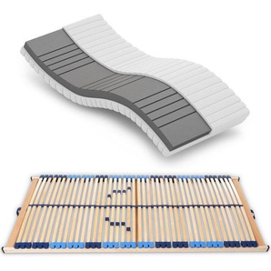 Matratzenset - Kaltschaummatratze KSP-500 - Das Original + Lattenrost Superflex NV, Größe und Härtegrad wählbar