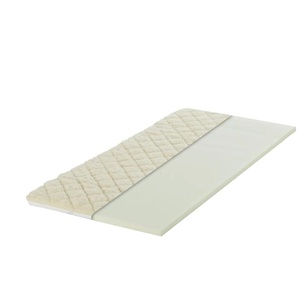 Matratzentopper Elegant Lammflor ¦ weiß ¦ Maße (cm): B: 200 H: 6