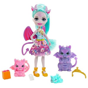 Mattel Royal Enchantimals Deanna Dragon Family Doll