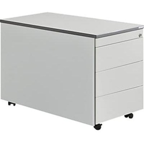 mauser Rollcontainer mit 3 Schubladen, lichtgrau 790351CI1