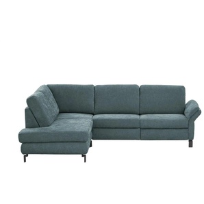 Max Schelling Ecksofa Flachgewebe Maximum Plus - türkis/petrol - Materialmix - 265 cm - 91 cm - cm 200,0 | Möbel Kraft
