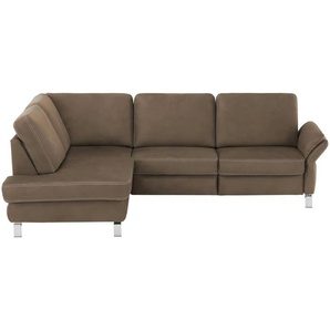 Max Schelling Ecksofa  Maximum Plus ¦ braun ¦ Maße (cm): B: 278 H: 89 T: 200.0