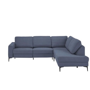 Max Schelling Ecksofa  Maximum Premium ¦ blau ¦ Maße (cm): B: 279 T: 224.0
