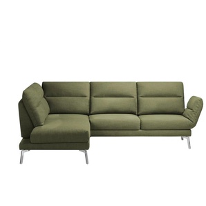 Max Schelling Ecksofa  Sentence ¦ grün ¦ Maße (cm): B: 250 T: 208.0