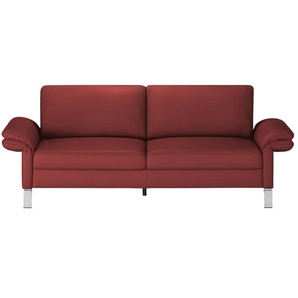 Max Schelling Einzelsofa aus Echtleder Maximum - rot - Materialmix - 214 cm - 86 cm - cm 97,0 | Möbel Kraft