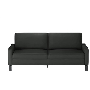 Max Schelling Einzelsofa aus Echtleder Maximum - schwarz - Materialmix - 204 cm - 86 cm - cm 97,0 | Möbel Kraft