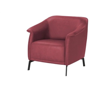 Max Schelling Sessel besonders legere Polsterung Lamia - rot - Materialmix - 80 cm - 77 cm - cm 83,0 | Möbel Kraft
