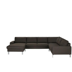 Max Schelling Wohnlandschaft  Maximum 2.0 ¦ braun ¦ Maße (cm): B: 333 H: 86 T: 253.0